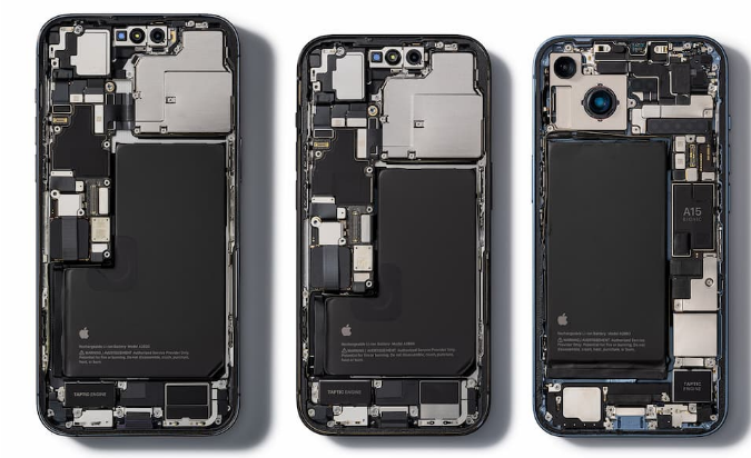 峡江apple维修服务分享iPhone内部构造为什么比安卓更精致