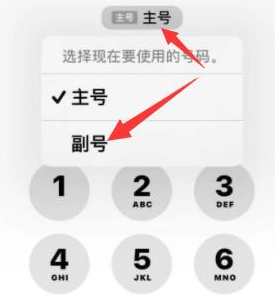 峡江苹果14维修店分享iPhone 14 Pro Max使用副卡打电话的方法 