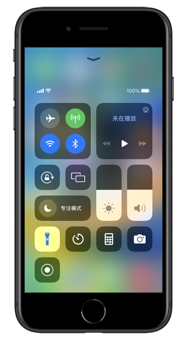 峡江苹果14维修分享苹果iPhone 14 Pro手电筒开启方法 