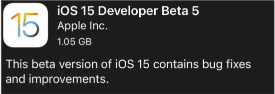 峡江苹果手机维修分享如何升级到iOS15.0 beta5 
